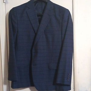 Men Stafford Blue Blazer